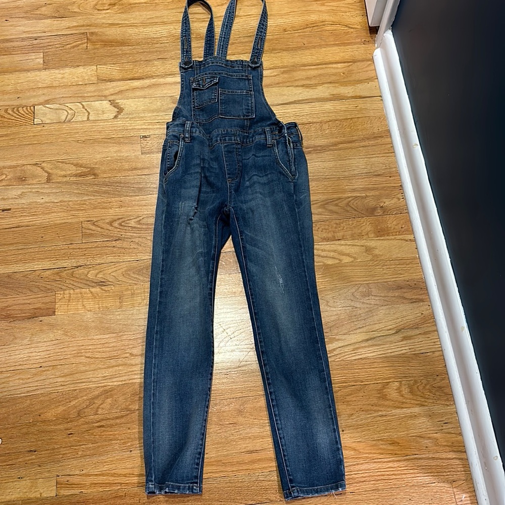 Free People Denim Overalls size 25